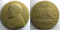 Münzen Numismatik der Bank Crédit Lyonnais Henri GERMAIN fondateur du Crédit Lyonnais 25 Années de Services SUP -