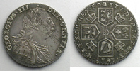 Münzen Shilling Grossbritannien Georges III (1760-1820) TTB+ -