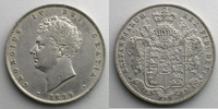 Münzen 1/2 Crown Grossbritannien Georg IV (1820-1830) TB+/TTB -