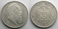 Münzen 3 Mark Königreich von Bayern Luitpold, Prinz-Regent (1886-1912) SUP/FDC -