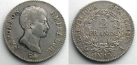 Münzen 2 Francs G.495 Napoléon Empereur AN 13 A (Paris) TTB/TTB+ -