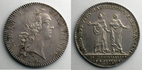 Münzen jeton rond en argent Jetons des alten Regims Eglises de Paris Saint Gervais et Saint Protais TTB+ -