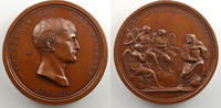 Münzen bronze Jetons und Medaillen des Konsulats Année MANFREDINI L. Attentat à la vie de Bonaparte Anno III 60 mm SUP -