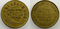 Münzen Jeton PARIS (75) Gerbe d'Or (A la) publicitaire rond en laiton 25mm SUP/FDC -