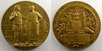 Münzen bronze Numismatik der Bergwerken Béthune Mayeur A. Médaille en doré 63mm Compagnie de Béthune SUP/FDC -