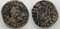 Münzen Teston Bistum von Verdun Charles de Lorraine (1610-1622) 1/8 TB+ -