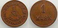 Münzen 1 Mark SANKT-LUDWIG (Saint-Louis) (68) Allg. Cons. Genossenschaft cuivre 23.5mm SUP -