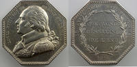 Münzen Jeton Numismatik der Bergwerken Salines de l'Est octogonal en argent Louis XVIII TTB+ -