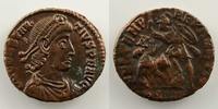 Münzen Maiorina Constantius II (324-361) de bronze réduit R/ FEL TEMP REPARATIO (Sirmium, 2° officine 356-358) TTB+/SUP -