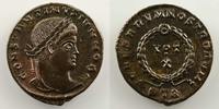 Münzen Centenionalis ou Nummus Constantinus II (317-340) R/ CAESARVM NOSTRORVM VOT X (Trèves / Trier 323-324 2° officine) SUP/FDC -