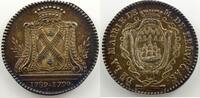 Münzen jeton rond en argent Jetons des alten Regims Bretagne 29mm Maires de Nantes Christophe Claire Daniel de Kervégan SUP -