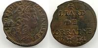 Münzen Liard Herzogtum von Lothringen Léopold I (1690-1729) TTB -