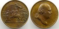 Münzen Bronze Medaillen von Louis XVIII Rentrée triomphale du duc d'Angoulême à la barrièr Andrieu/Gatteaux 51mm 1823 Rentrée triomphale du duc d'Angoulême à la barrière de l'étoile SUP/FDC -