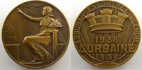 Münzen bronze Numismatik der Versicherungsgesellschaften L'Urbaine L. Bazor Médaille en 67mm l'Urbaine (Assurances contre l'Incendie) SUP/FDC -