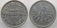 Münzen Schweiz, Notgeld und Jetons Rutschwil-Berg-Dägerlen 1/2 Liter Milch Aluminium 26mm TTB -
