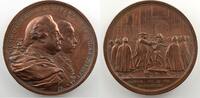 Münzen bronze Herzogliche Familie von Lothringen Charles-Alexandre (fils de Léopold) Johann Martin Krafft Médaille en 50mm SUP -