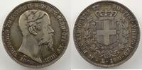 Münzen 1 Lire Italien Königreich Sardinien Victor-Emmanuel II (1849-1861) (Milan/Milano) TTB -