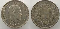 Münzen 1 Lira Italien Vittorio Emanuele II (1861-1878) BN (Milan/Milano) TTB -
