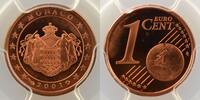 Münzen 1 Cent Rainier III (1949-2005) G.172 Armes des Grimaldi PR66RD DCAM BE -