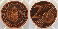 Münzen 2 Cent Rainier III (1949-2005) G.173 Armes des Grimaldi PR67RD DCAM BE -