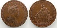 Münzen Jeton rond en cuivre Medaillen Léopold I (1690-1729) Ferdinand de SAINT-URBAIN 34mm Elisabeth-Charlotte SUP -