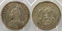 Münzen 1/2 Rupie Kolonien und Nebengebiete Deutsch-Ostafrikanische Gesellschaft Guilelmus II Imperator PCGS-MS64 SUP/FDC -