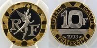 Münzen 10 Franken G.827 Génie PCGS-PR69DCAM Belle Epreuve/Proof -