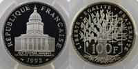 Münzen 100 Francs G.898 Panthéon PCGS-PR68DCAM Belle Epreuve/Proof -