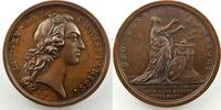 Münzen bronze Metz Médailles diverses F. Marteau Médaille en Convalescence du Roi Louis XV à Metz SUP/FDC -