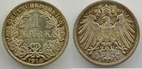 Münzen 1 Mark Kaiserreich (1871-1919) Wilhelm II (1888-1918) (Berlin) FDC -