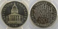 Münzen 100 Francs G.898 Panthéon PCGS-MS68 FDC exceptionnel -