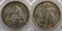 Münzen 20 Lire San Marino (Rome) PCGS-MS64 pr.FDC -