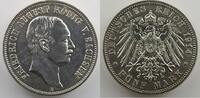 Münzen 5 Mark Sachsen, Königreich Friedrich August III (1904-1918) (Dresde) SUP -