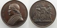 Münzen Vatikan und Kirchenstaat Pie IX (1846-1878) Cerbara Médaille en cuivre Pie IX (1846-1878) An I FDC -