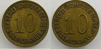 Münzen SCHILTIGHEIM (67) Brauerei Schützenberger 10 (Pf) Lt, R 22 mm TTB -