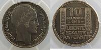 Münzen 10 Franken G.810 Turin cupro-nickel grosse tête Essai rameaux longs PCGS-SP66 FDC -