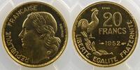 Münzen 20 Francs G.865 G.Guiraud Piéfort Essai PCGS-SP65 FDC -