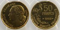 Münzen 50 Francs G.880 type Guiraud Piéfort Essai PCGS-SP65 FDC -