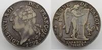 Münzen 6 Livres G.55 Ecu de François (Limoges) 1er sem. TB+/TTB -