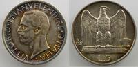 Münzen 5 Lire Italien Vittorio Emanuele III (1900-1946) (Roma) SUP/FDC -