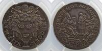 Münzen Teston Vatikan und Kirchenstaat Innocent XII (1691-1700) PCGS-XF45 TTB -