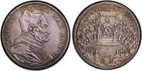 Münzen Vatikan und Kirchenstaat Innocent XII (1691-1700) Ferdinand de Saint-Urbain Piastre en argent 45mm Saint-Pierre debout PCGS-XF40 TTB -