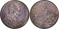 Münzen Vatikan und Kirchenstaat Innocent XII (1691-1700) Ferdinand de Saint-Urbain Piastre en argent 45mm Saint-Pierre debout PCGS-AU50 TTB/TTB+ -
