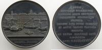Münzen bronze Vatikan und Kirchenstaat Grégoire XVI (1831-1846) Médaille en Construction du port de Ripa Grande à Rome SUP/FDC -