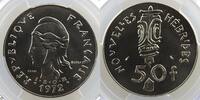 Münzen 50 Francs Neue Hebriden Lec.51 Essai PCGS-SP67 FDC -