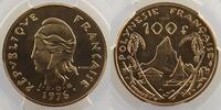 Münzen 100 Francs Französisch Polynesien Lec.123 Essai PCGS-SP67 FDC -