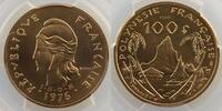 Münzen 100 Francs Französisch Polynesien Lec.123 Essai PCGS-SP69 FDC exceptionnel -