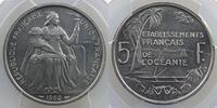 Münzen 5 Francs Französisch Polynesien Französisch Ozeanien Lec.23 Essai PCGS-SP66 SUP/FDC -
