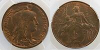 Münzen 10 Cent G.277 Dupuis PCGS-MS64BN pr.FDC -
