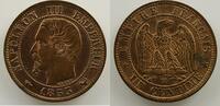 Münzen 1 Centime G.86 Napoléon III tête nue (Lille) SUP/FDC -